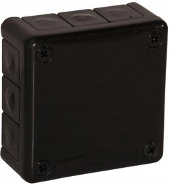Puszka natynkowa pusta 12 wlotów IP55 98x98x42mm