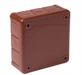 Puszka natynkowa pusta 12 wlotów IP55 98x98x42mm
