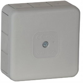 Puszka natynkowa pusta 12 wlotów 85x85x37mm 031-03