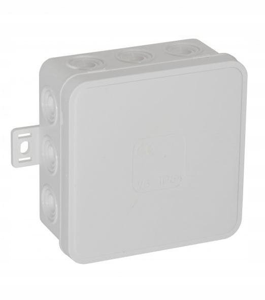Puszka natynkowa pusta 12 wlotów 85x85x41mm 036-01