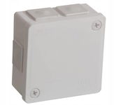 Puszka natynkowa pusta 6 wlotów 86x86x40mm 022-01