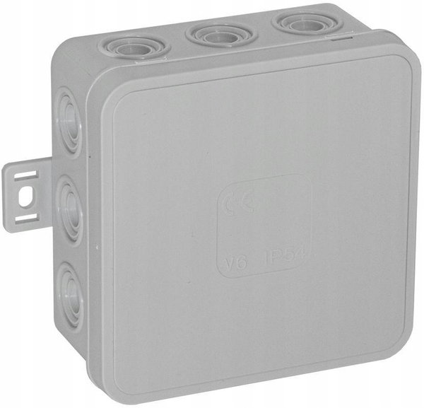 Puszka natynkowa pusta 12 wlotów 85x85x41mm 036-03