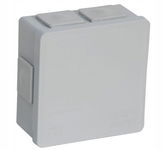 Puszka natynkowa pusta 6 wlotów 86x86x40mm 002-03