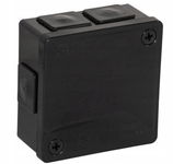 Puszka natynkowa pusta 6 wlotów 86x86x40mm 022-05