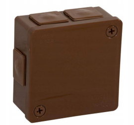 Puszka natynkowa pusta 6 wlotów 86x86x40mm 022-02