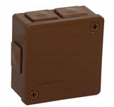 Puszka natynkowa pusta 6 wlotów 86x86x40mm 022-02
