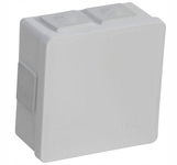 Puszka natynkowa pusta 6 wlotów 86x86x40mm 002-01