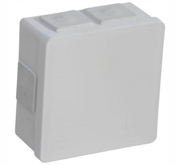 Puszka natynkowa pusta 6 wlotów 86x86x40mm 002-01
