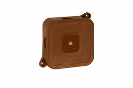 Puszka natynkowa pusta 4 wlotów VIPLAST VP-2 BRĄZO