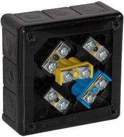 Puszka natynkowa z zaciskami 12 wlotów VIPLAST CZA