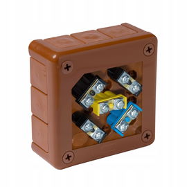 Puszka natynkowa z zaciskami 12 wlotów VIPLAST BRĄ