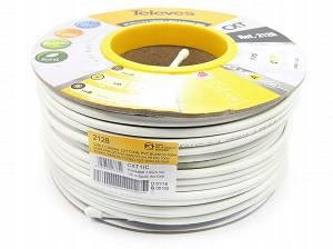 PRZEWÓD KONCENTRYCZNY TELEVES CXT 1.02 CU 79% PVC ref. 2128 - rolka 100m