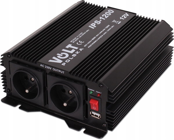PRZETWORNICA VOLT IPS-1200 12V 230V 800/1200W