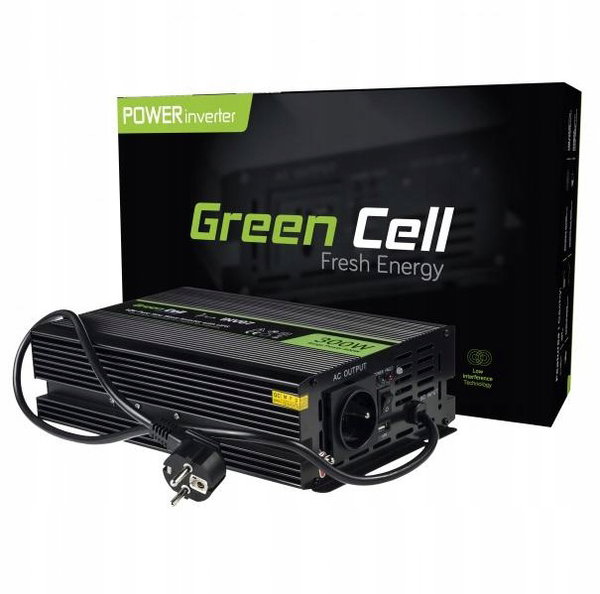 Przetwornica 12V/230V 300W/600W czysty sinus