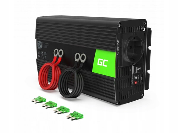 PRZETWORNICA NAPIĘCIA 12V -> 230V 1000W/2000W