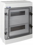 Rozdzielnica hermetyczna modułowa (500V AC, 1000V DC) 2x12 natynkowa (N+PE)