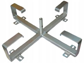 Stelaż zapasu kabla 55x55cm, ocynkowany, zabezpieczony antykorozyjnie. ALAN