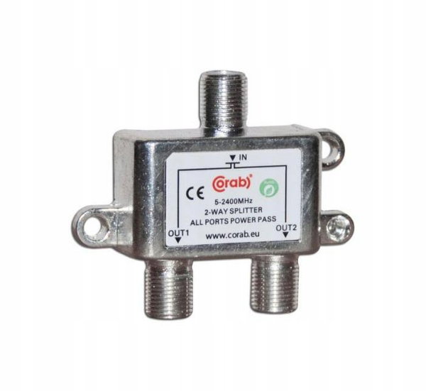ROZGAŁĘŹNIK-SPLITER 5-2400 Mhz CORAB Antenowy