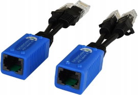 SPLITTER 2xRJ45 WTYK 1xRJ45 GNIAZDO Pulsar P-POE2