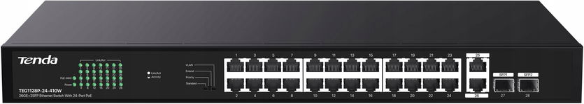 SWITCH POE TENDA TEG1128P-24-410W