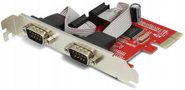 Unitek PCI Express kontroler 2x RS-232