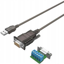 Unitek Konwerter/Adapter USB 2.0 RS422/RS485 (DB9M) z chipsetem FTDI 1,5m