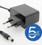 ZASILACZ WTYCZKOWY ESPE 12V 1,5A 18W WTYK PROSTY 2,1x5,5mm