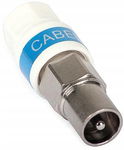 Wtyk antenowy IEC Cabelcon na przewód RG-6/Triset-113 "Self-Install"