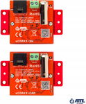 Zestaw aktywnych konwerterów do transmisji Ethernet oraz PoE ATTE xCOAX4-SE