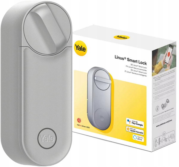 Yale Linus L2 Smart Lock - srebrny