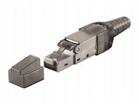 Wtyk RJ45 STP kat.6A PoE+, beznarzędziowy ALANTEC - ALANTEC