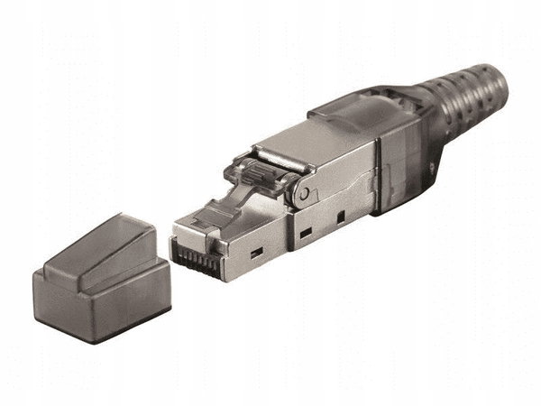 Wtyk RJ45 STP kat.6A PoE+, beznarzędziowy ALANTEC - ALANTEC