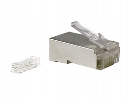 Wtyk RJ45 STP kat.6 na linkę (op. 100 szt.)