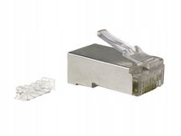 Wtyk RJ45 STP kat.6 na linkę (op. 100 szt.)