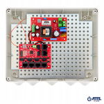 Zestaw do 5 kamer IP switch PoE 5P+1UP ATTE IP-5-1