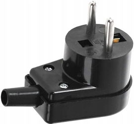 Wtyczka kątowa 220-05 16A 250V IP20 VIPLAST 220-05