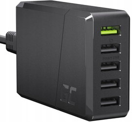 ŁADOWARKA SIECIOWA Green Cell CHARGESOURCE 5 5xUSB 52W ULTRA CHARGE CHARGC0