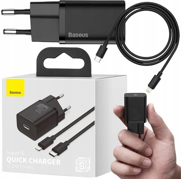 ŁADOWARKA SIECIOWA Baseus Super Si Quick Charger 1C TZCCSUP-L01 25W 1x USB-