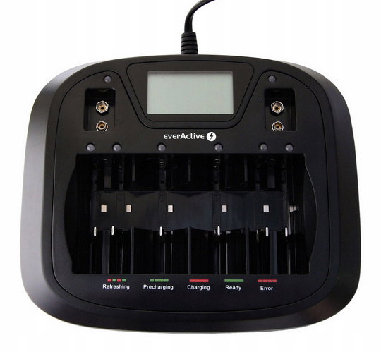 Ładowarka Everactive NC900U 6 9V (6F22), AA, AAA
