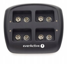 Ładowarka do akumulatorków 6F22 / HR22 everActive