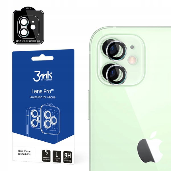 3mk Lens Protection Pro Szkło na obiektyw aparatu iPhone 12/12 Mini/11