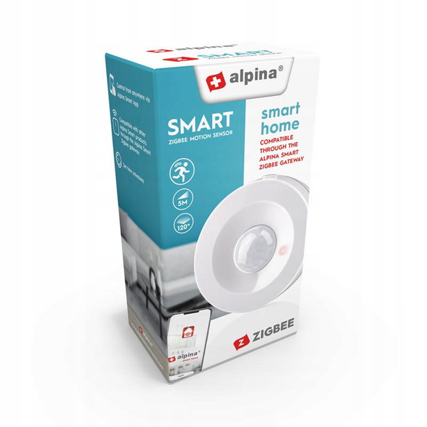 Alpina Inteligentny czujnik ruchu PIR sieć Zigbee