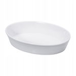 Brytfanna porcelanowa / naczynie do zapiekania owalne 30×20×6 cm