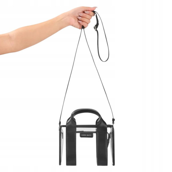 Case-Mate Micro Tote Bag - Wodoodporna torba na ramię (Black/Clear)