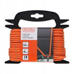 Black&Decker-Lina transportowa z elementami odblaskowymi + nawijak 4mm/20m