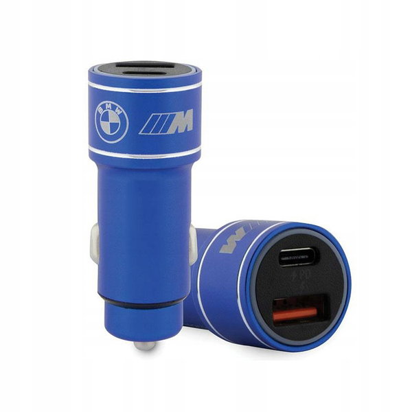 BMW Ładowarka samochodowa Fast Charge USB-C & USB-A PD 18W + QC 3.0 18W
