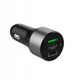Car Charger 63W - Ładowarka samochodowa USB-C PD 45W + USB QC 3.0 18W