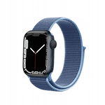 Crong Nylon - Pasek sportowy do Apple Watch 42/44/45/49 mm (Ocean Blue)