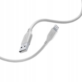 Cellularline Soft Cable Kabel USB-A do Lightning certyfikat MFi 1.2 m szary