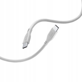 Cellularline Soft Cable - Kabel USB-C do USB-C 1.2 m (szary)